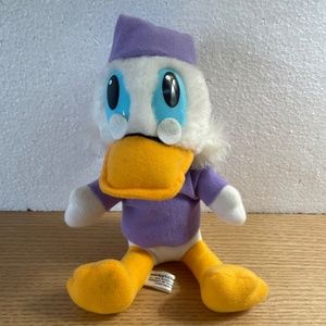 Vintage Disney Mickey's Christmas Carol Plush Scrooge McDuck 1984 Stuffed Animal
